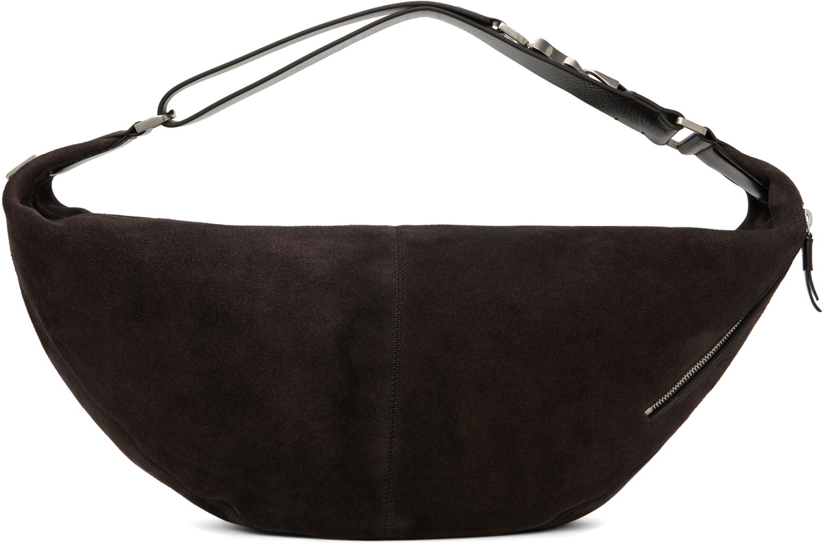 LEMAIRE Brown Quiver Clip Bag