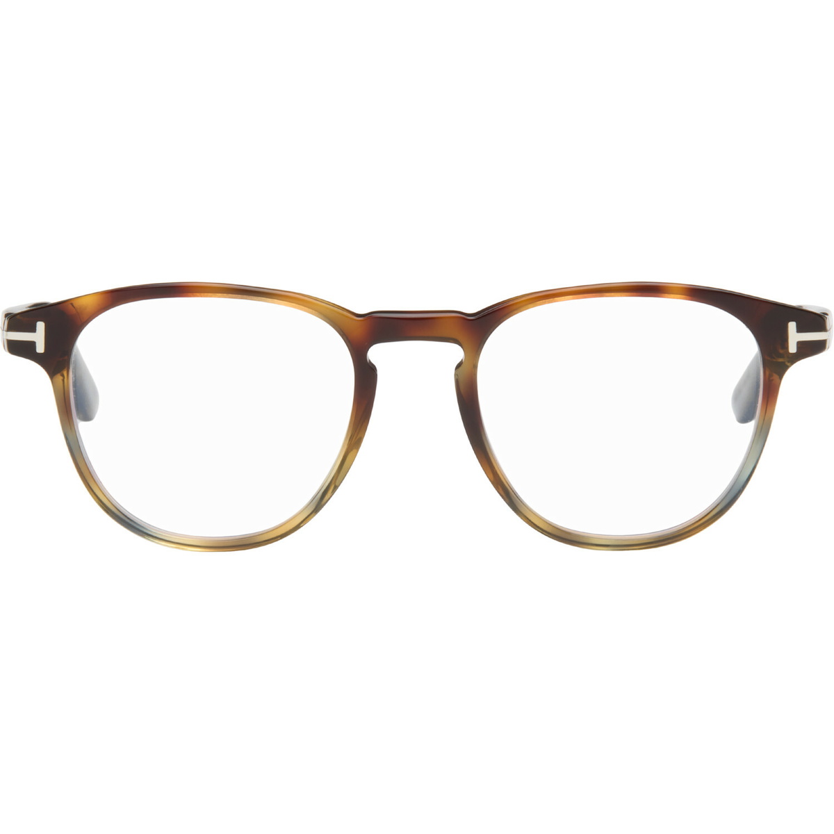 TOM FORD - Palmer Round-Frame Tortoiseshell Acetate Sunglasses