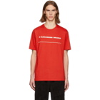Undercover Red A Clockwork Orange Print T-Shirt