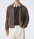 Frame Suede blouson jacket