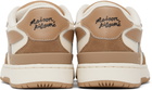 Maison Kitsuné Brown & Off-White Chiru Sneakers