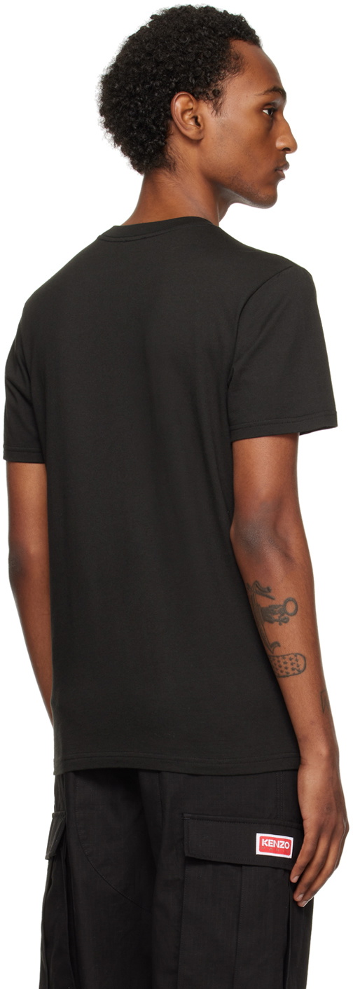 Kenzo Black Kenzo Paris Drawn Varsity T-Shirt Kenzo