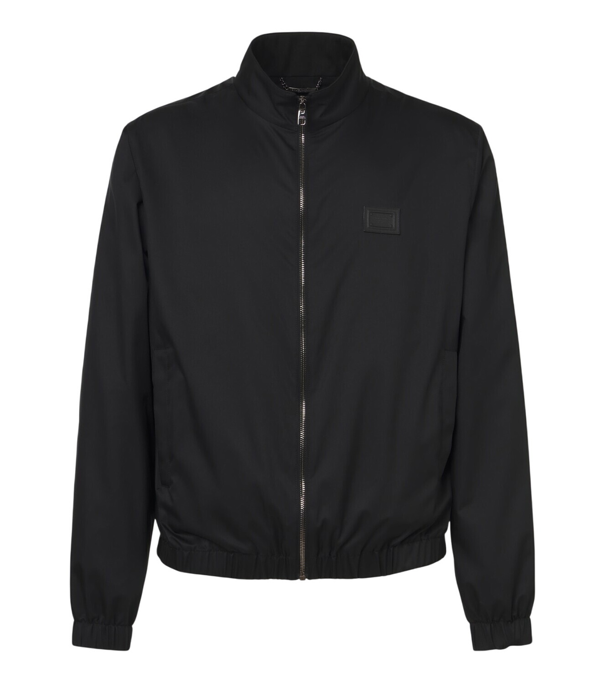 Dolce and Gabbana Black Zip-Up Track Jacket Dolce & Gabbana