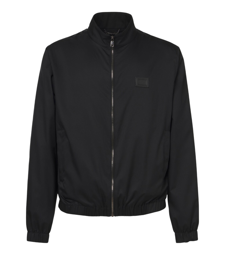 Photo: Dolce&Gabbana Logo technical jacket