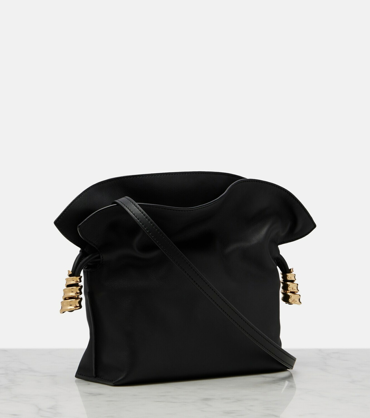 Loewe Flamenco Coil Mini leather clutch