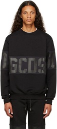 GCDS Black Band Logo Sweatshirt