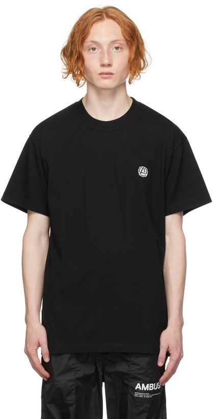 Photo: AMBUSH Black Amblem Basic T-Shirt