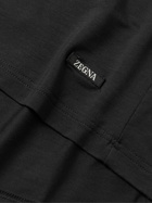 Zegna - Slim-Fit Stretch-Modal Jersey T-Shirt - Blue