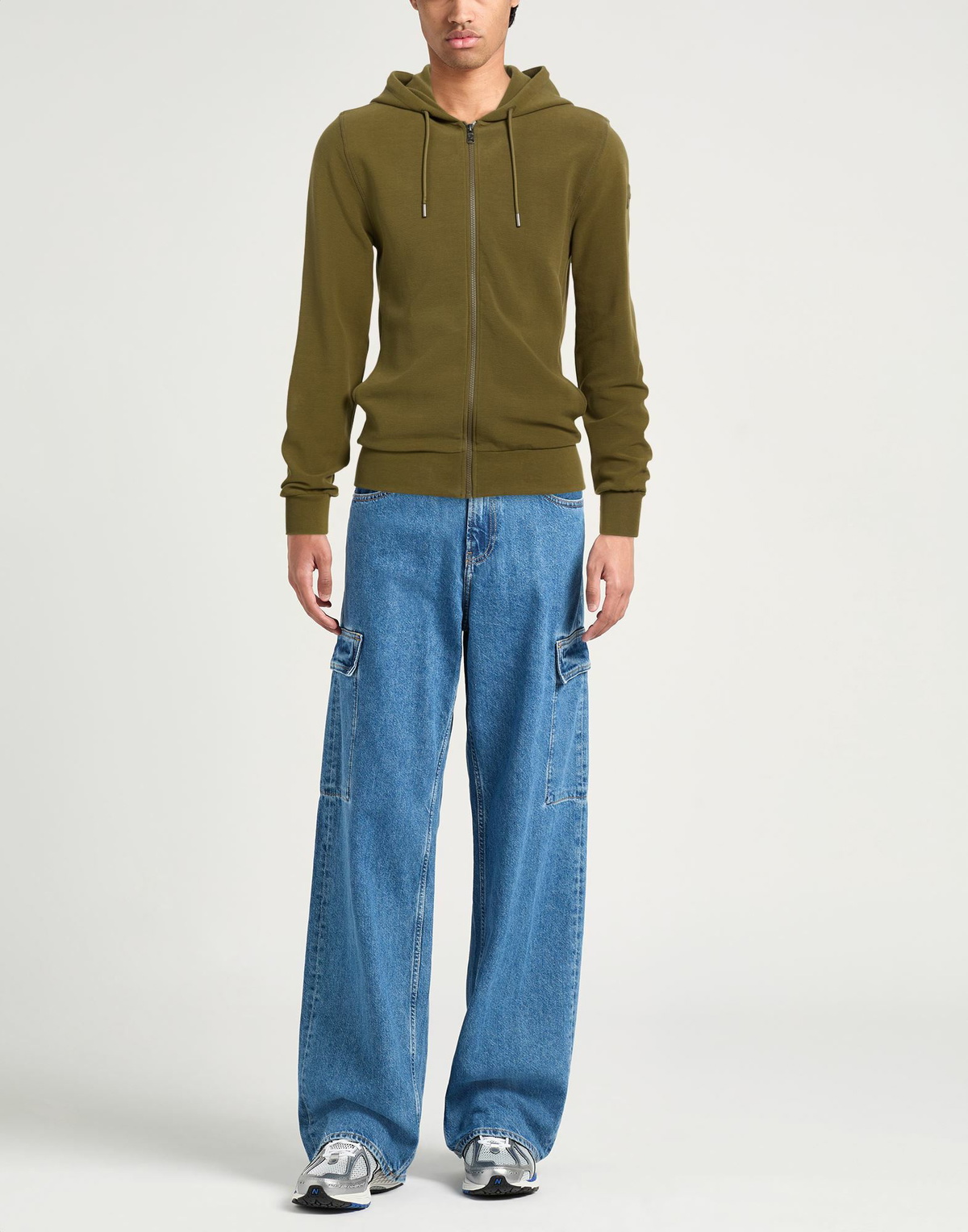 Colmar Mens Sweatshirt Military in Green