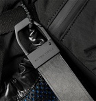 Bottega Veneta - Leather-Trimmed Nylon Backpack - Black