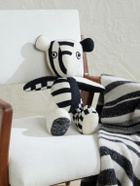 The Elder Statesman - Elder Striped Cashmere Teddy Bear