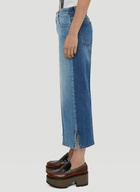 Stella McCartney Cropped Panel Jeans