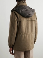Loro Piana - Icer Padded Storm System® Cashmere Hooded Field Jacket - Neutrals