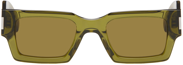 Photo: Saint Laurent Green SL 572 Sunglasses