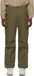 Nanamica Khaki Wide Cargo Pants