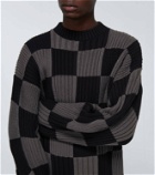 Balenciaga Checked crewneck sweater