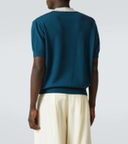 King & Tuckfield Knitted wool T-shirt
