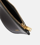 Jil Sander - Heart-shaped leather coin purse