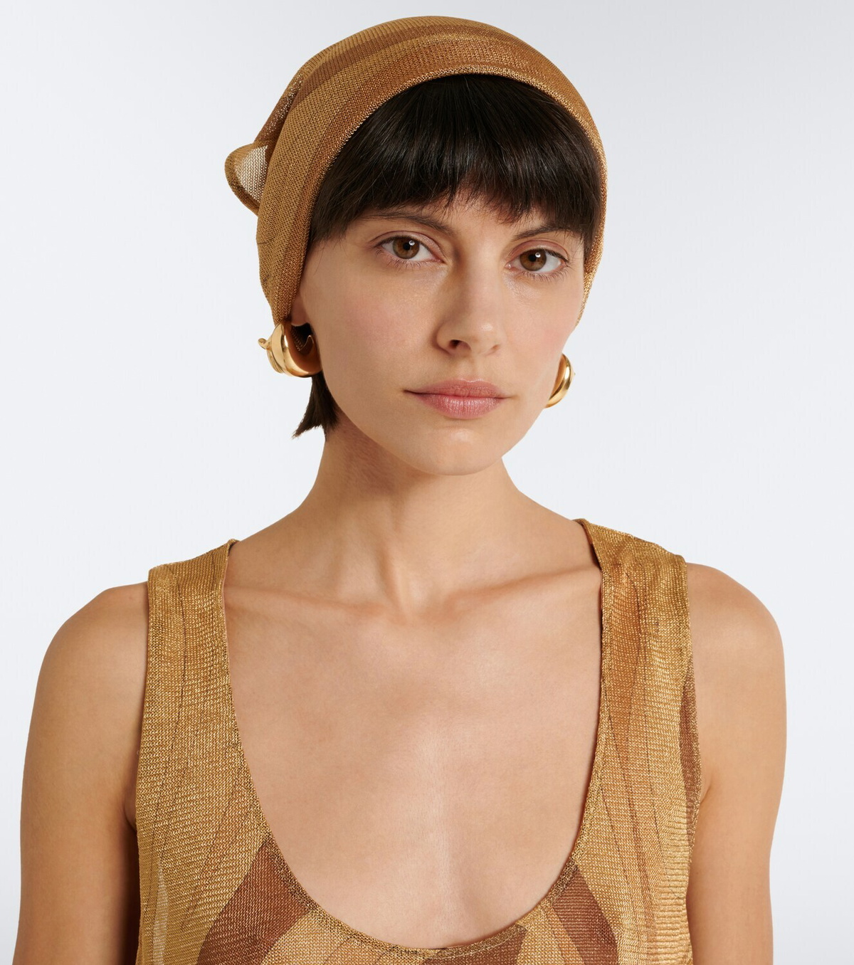 Pucci Marmo Lurex® head wrap