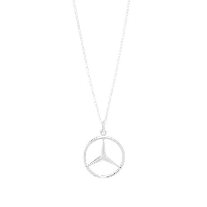 Photo: Hatton Labs Diamond Mercedes Pendant Necklace