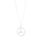 Hatton Labs Diamond Mercedes Pendant Necklace