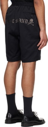 mastermind JAPAN Black Easy Shorts