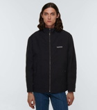 Valentino Logo cotton-blend jacket