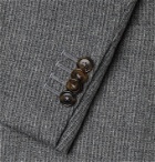 De Petrillo - Slim-Fit Unstructured Virgin Wool and Cashmere-Blend Blazer - Gray