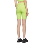 Girlfriend Collective Green High-Rise Bike Shorts