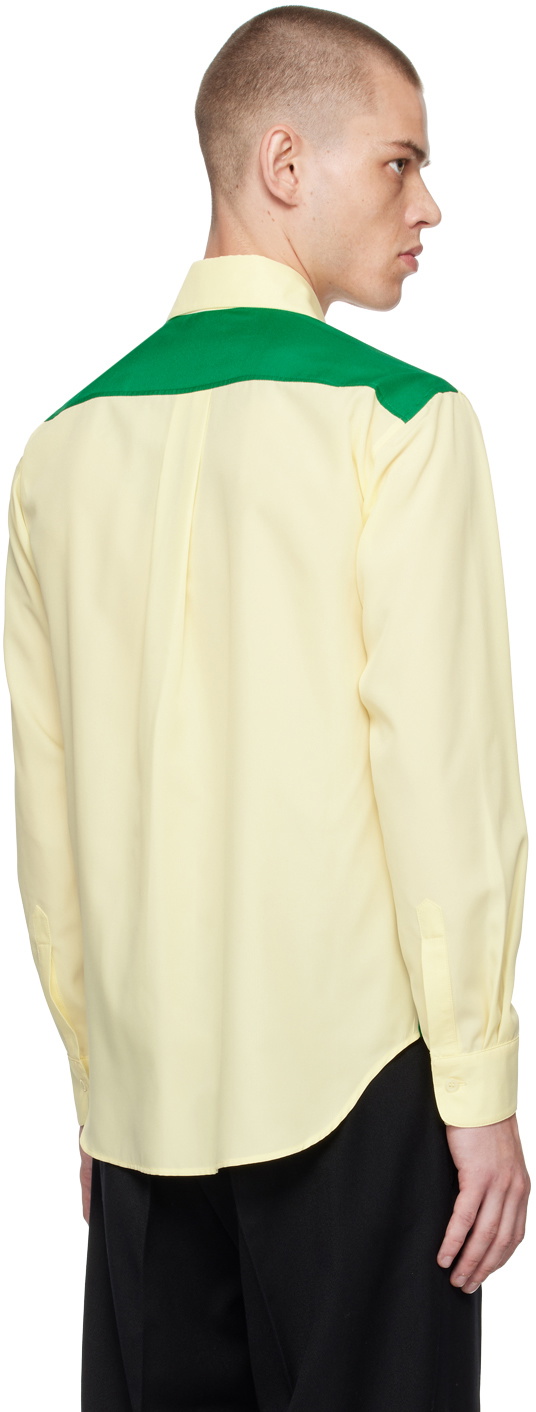 Stefan Cooke Green & Yellow Font Shirt