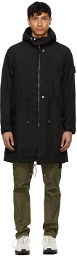 Stone Island Shadow Project Black Hollowcore Poly Light Parka