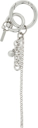 Justine Clenquet Silver Lewis Keychain