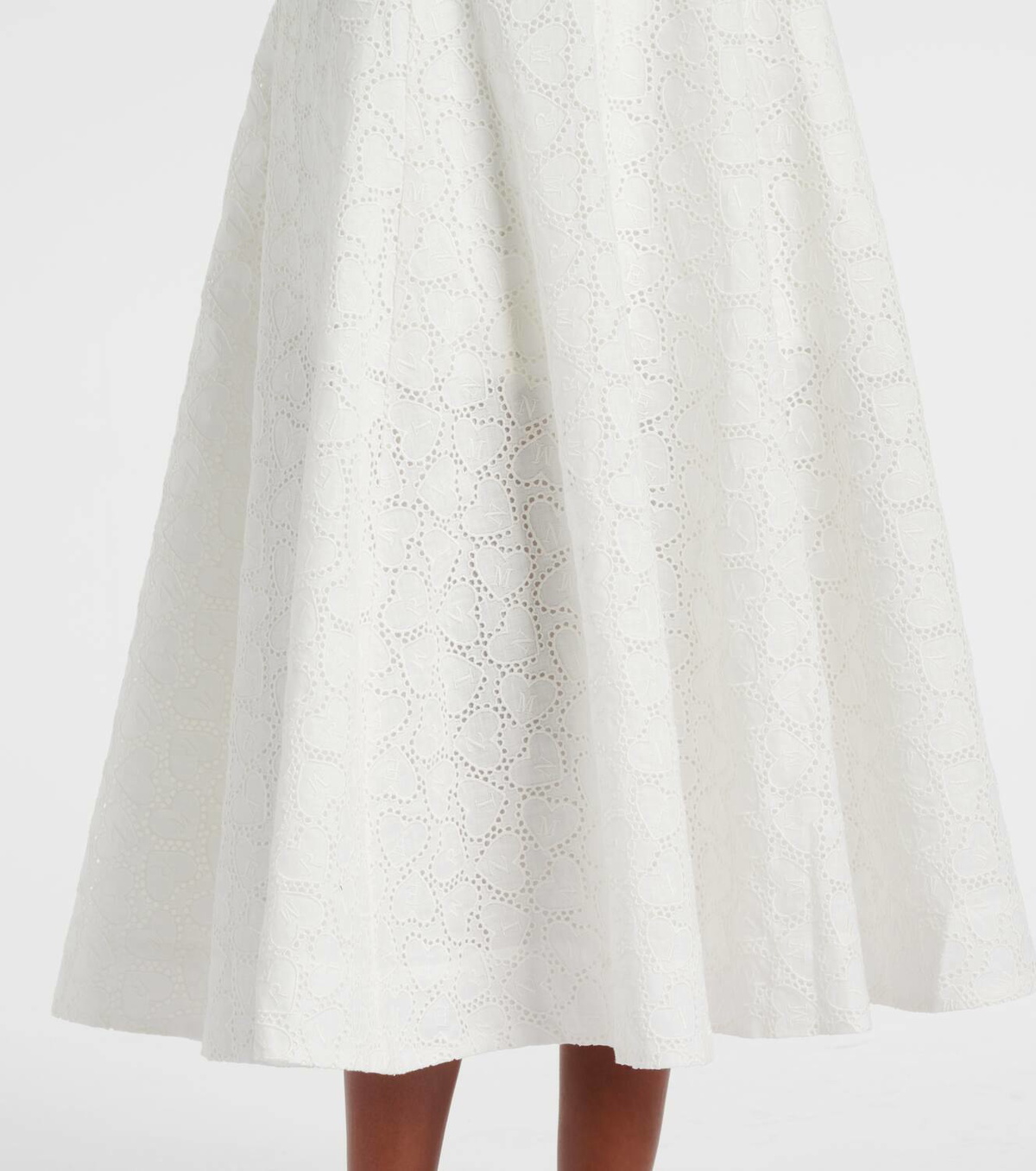 【Zimmermann】Crush Embroidered linen midi skirt Zimmermann Crush Embroidered linen midi skirt Zimmermann