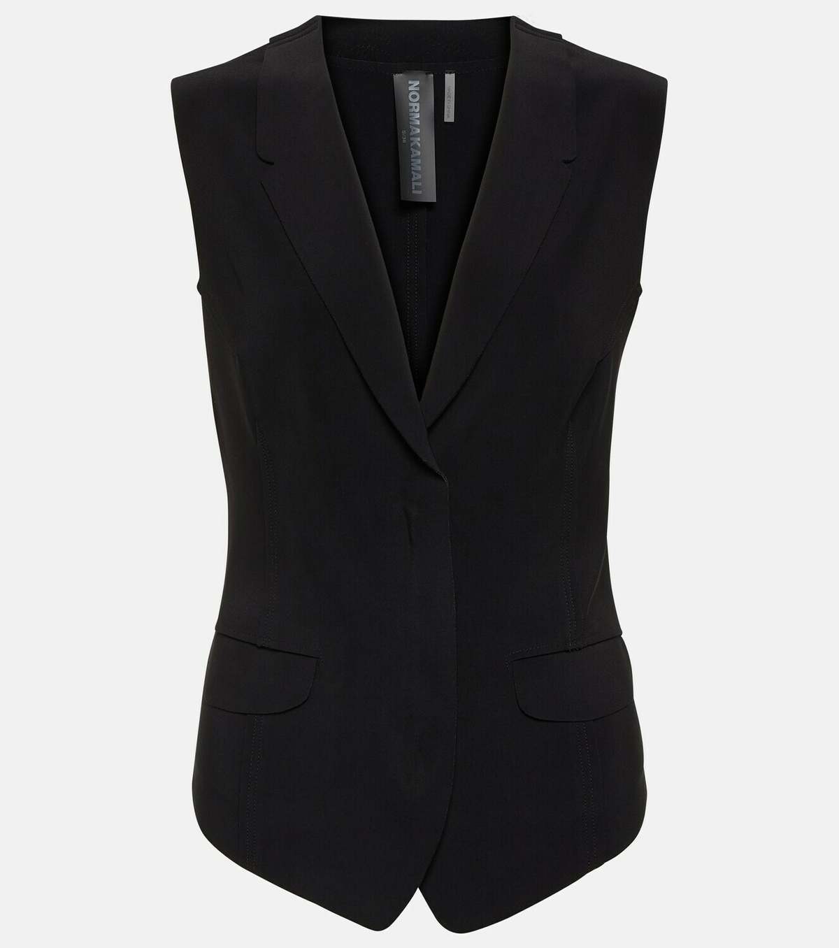 Norma Kamali Single-breasted vest