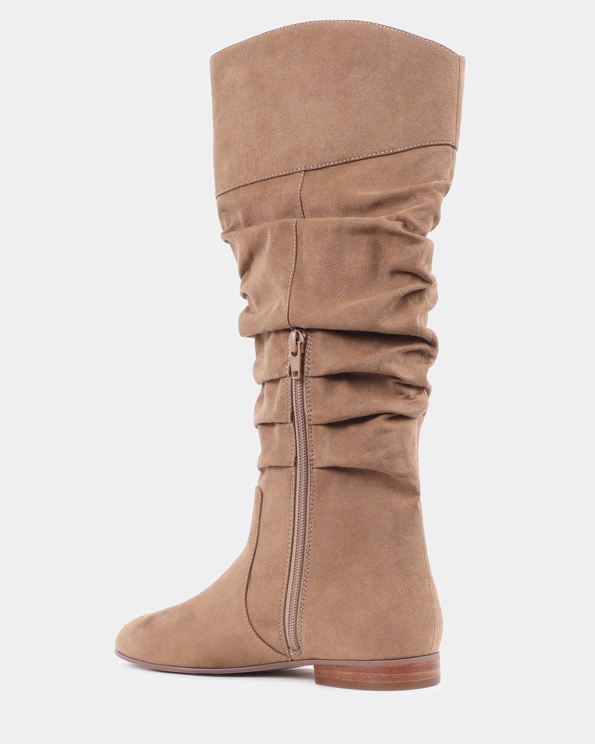 Steve Madden Jovial Boots in Taupe