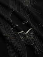 DRKSHDW by Rick Owens - Printed Cotton-Jersey Sweatshirt - Black