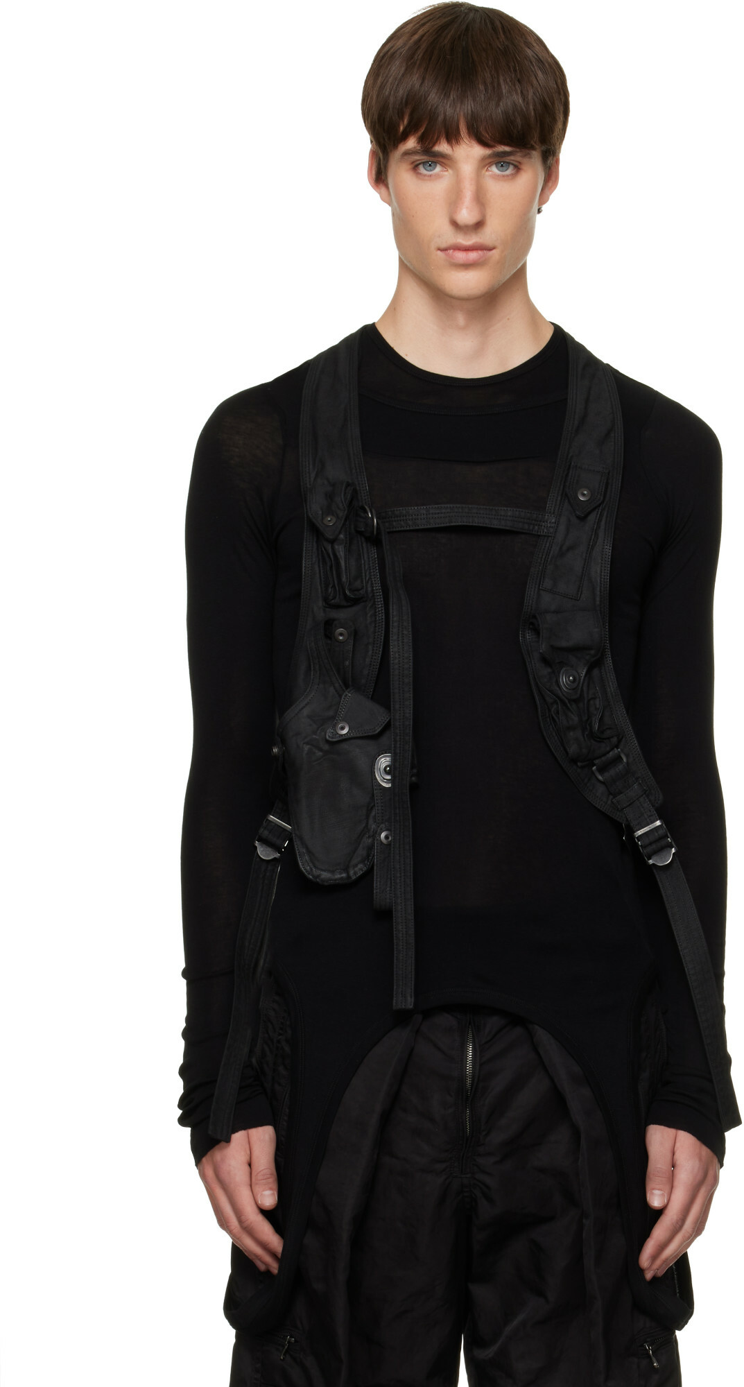 Julius Black Holster Vest