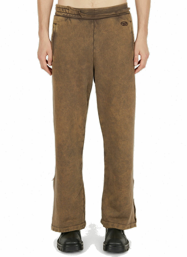 Photo: P-Toppal Double Layer Track Pants in Brown