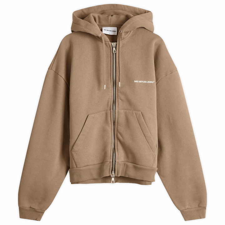 Photo: MKI Men's Uniform Zip Hoodie in Mushroom