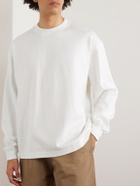 Kaptain Sunshine - Suvin Cotton-Jersey T-Shirt - Neutrals