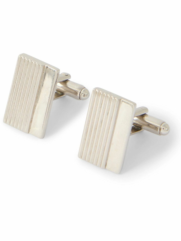 Photo: SAINT LAURENT - Silver-Tone Cufflinks