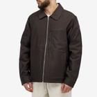Garbstore Men's Overnik Zip Jacket in Charcole