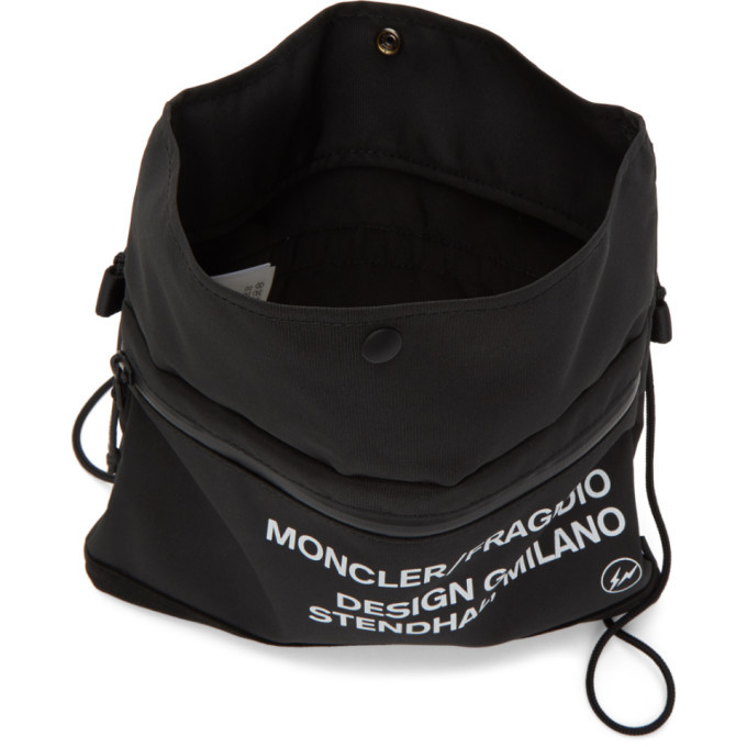 Moncler Genius 7 Moncler Fragment Hiroshi Fujiwara Black Messenger