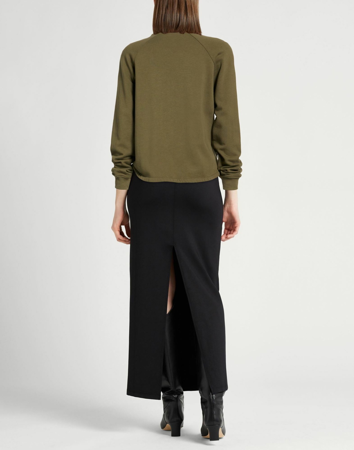 Crossley Womens Sweatshirt Military in Green