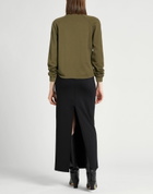 Crossley Womens Sweatshirt Military in Green