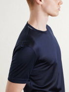Dolce&Gabbana - Silk-Jersey T-Shirt - Blue