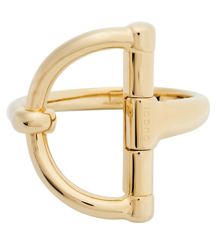 Photo: Gucci Half Horsebit cuff bracelet