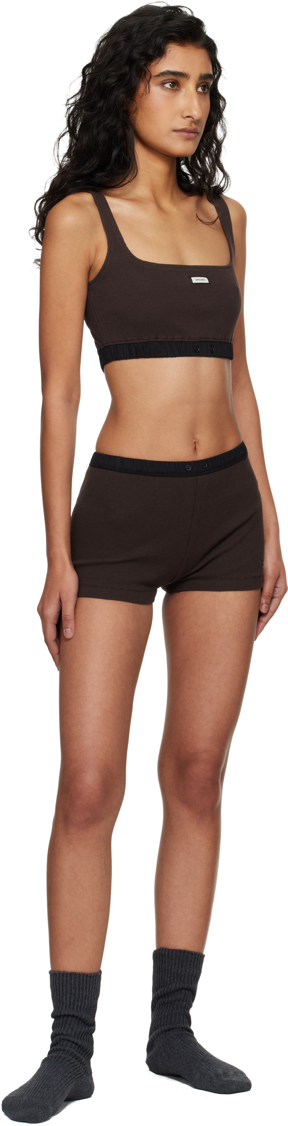 Entire Studios Brown Lounge Bra