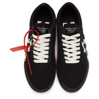 Off-White Black Striped Vulcanized Sneakers