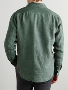 Hartford - Paul Linen Shirt - Green